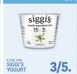 Kings Food Markets SIGGI'S YOGURT offer