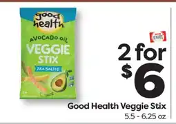 Weis Markets Good Health Veggie Stix offer