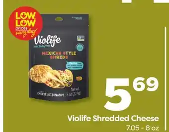 Weis Markets Violife Shredded Cheese offer