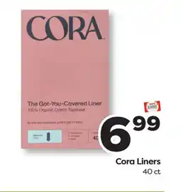 Weis Markets Cora Liners offer