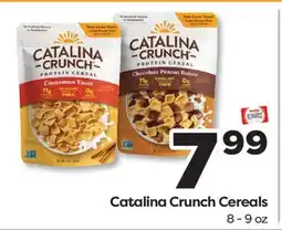 Weis Markets Catalina Crunch Cereals offer