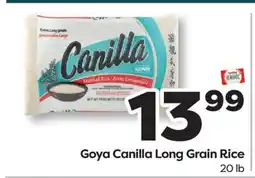 Weis Markets Goya Canilla Long Grain Rice offer