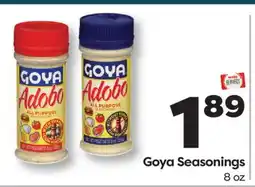 Weis Markets Goya Seasonings offer