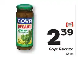 Weis Markets Goya Recaito offer