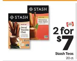 Weis Markets Stash Teas offer