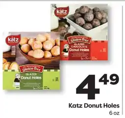 Weis Markets Katz Donut Holes offer