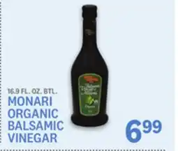 Kings Food Markets MONARI ORGANIC BALSAMIC VINEGAR offer