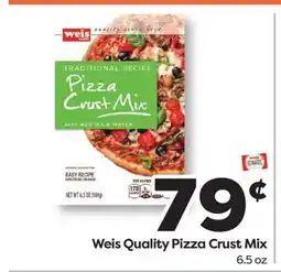 Weis Markets Weis Quality Pizza Crust Mix offer