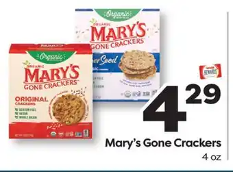 Weis Markets Mary's Gone Crackers offer