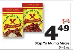 Weis Markets Slap Ya Mama Mixes offer