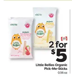 Weis Markets Little Bellies Organic Pick-Me-Sticks offer