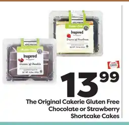 Weis Markets The Original Cakerie Gluten Free Chocolate or Strawberry Shortcake Cakes offer