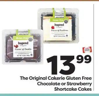 Weis Markets The Original Cakerie Gluten Free Chocolate or Strawberry Shortcake Cakes offer