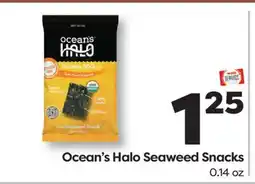Weis Markets Ocean's Halo Seaweed Snacks offer