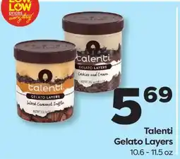 Weis Markets Talenti Gelato Layers offer