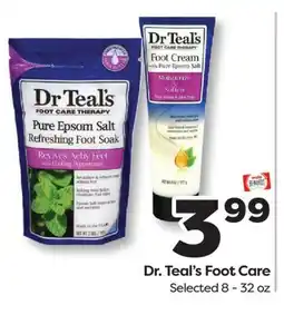 Weis Markets Dr. Teal's Foot Care offer
