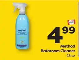 Weis Markets Method Bathroom Cleaner offer