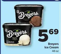 Weis Markets Breyers Ice Cream offer