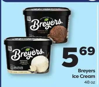 Weis Markets Breyers Ice Cream offer