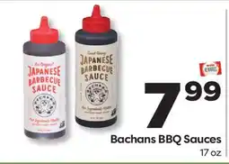 Weis Markets Bachans BBQ Sauces offer