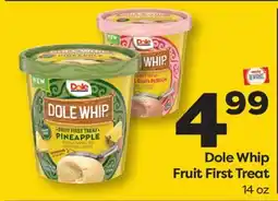 Weis Markets Dole Whip Fruit First Treat offer