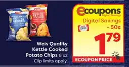 Weis Markets Weis Quality Kettle Cooked Potato Chips offer
