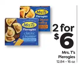 Weis Markets Mrs. T's Pierogies offer