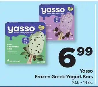 Weis Markets Yasso Frozen Greek Yogurt Bars offer