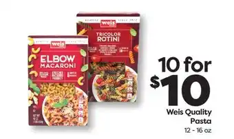 Weis Markets Weis Quality Pasta offer