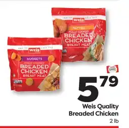 Weis Markets Weis Quality Breaded Chicken offer