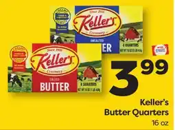 Weis Markets Keller's Butter Quarters offer