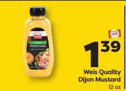 Weis Markets Weis Quality Dijon Mustard offer