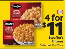 Weis Markets Stouffer's Entrees offer