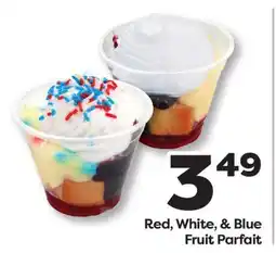 Weis Markets Red, White, & Blue Fruit Parfait offer