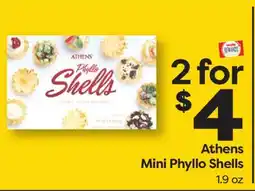 Weis Markets Athens Mini Phyllo Shells offer