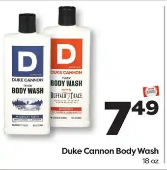 Weis Markets Duke Cannon Body Wash offer
