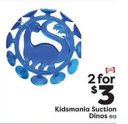 Weis Markets Kidsmania Suction Dinos offer