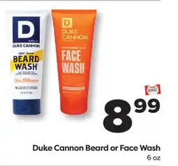 Weis Markets Duke Cannon Beard or Face Wash offer