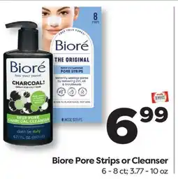 Weis Markets Biore Pore Strips or Cleanser offer