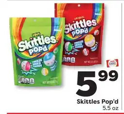 Weis Markets Skittles Pop'd offer