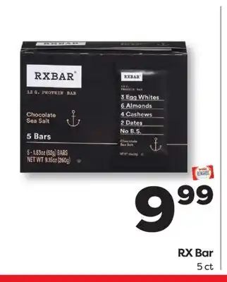 Weis Markets RX Bar offer