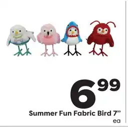 Weis Markets Summer Fun Fabric Bird 7 offer