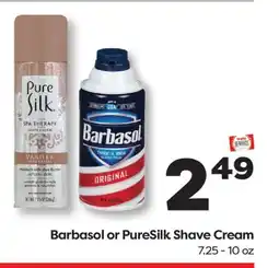 Weis Markets Barbasol or PureSilk Shave Cream offer