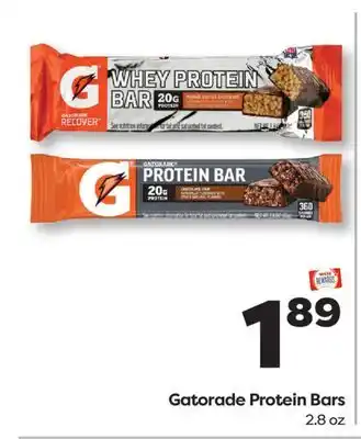 Weis Markets Gatorade Protein Bars offer