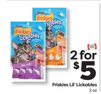 Weis Markets Friskies Lil' Lickables offer