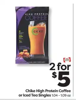 Weis Markets Chike High Protein Coffee or Iced Tea Singles offer
