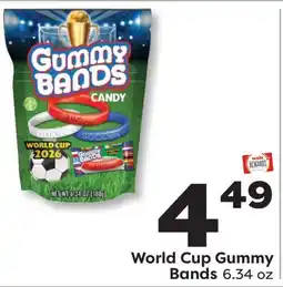 Weis Markets World Cup Gummy Bands offer