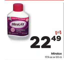 Weis Markets MiraLax offer