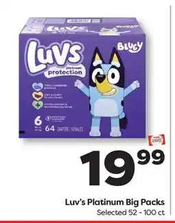 Weis Markets Luv's Platinum Big Packs offer