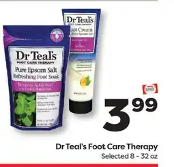 Weis Markets Dr Teal's Foot Care Therapy offer